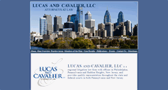 Desktop Screenshot of lucascavalier.com